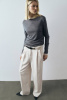 Мерсеризованный льняной трикотаж Brunello Cucinelli