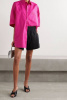 Хлопок BALENCIAGA в восхитительном (немного неоновом) оттенке розовая фуксия